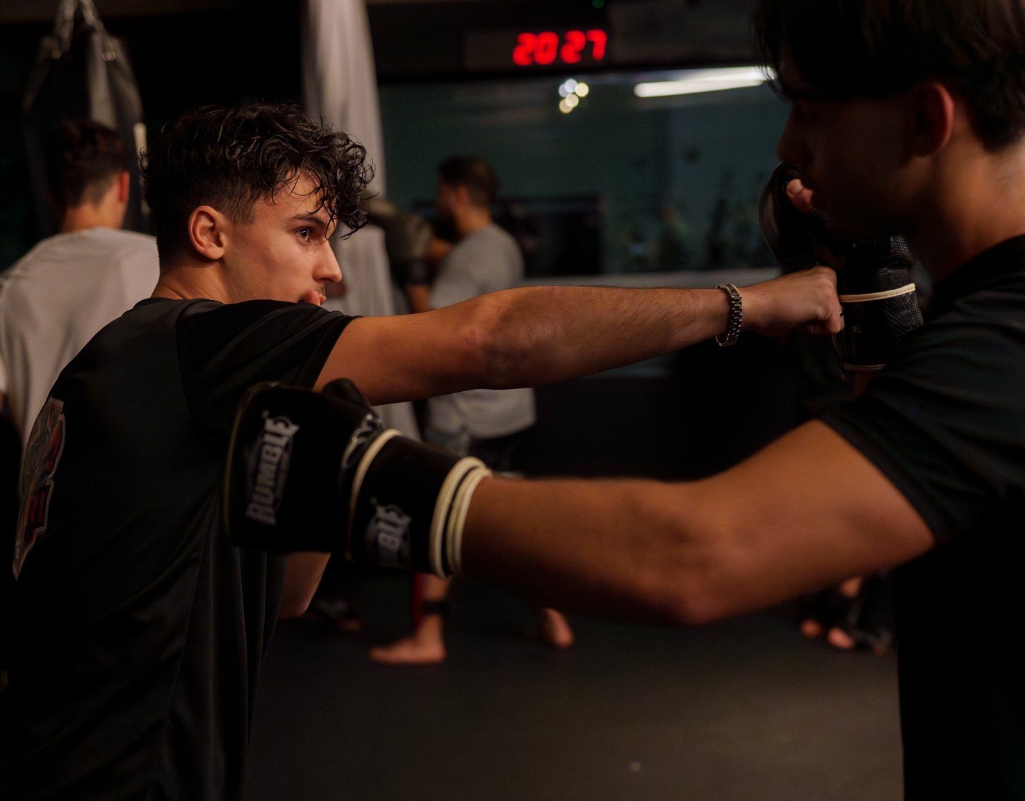 kickboksen in een veilige trainingsomgeving