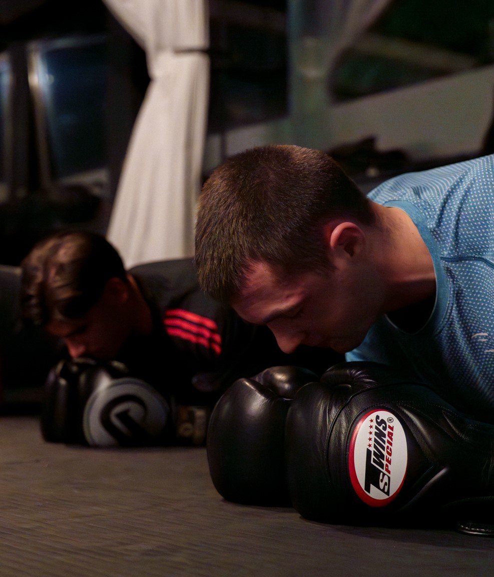 kickboksen met focus op conditie en techniek